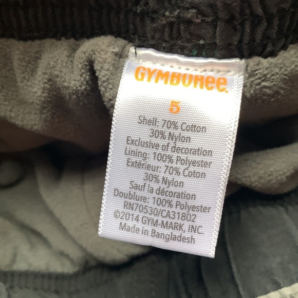 Gymboree gymster pull on lined pants size 5 - Picture 3 of 4